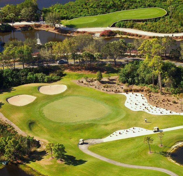 Hurricane Golf Course Hole 1 Pelican's Nest Golf Club Hurricane